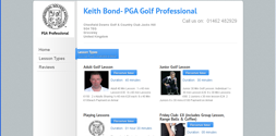 Keith Bond &mdash; PDA Golf Professional