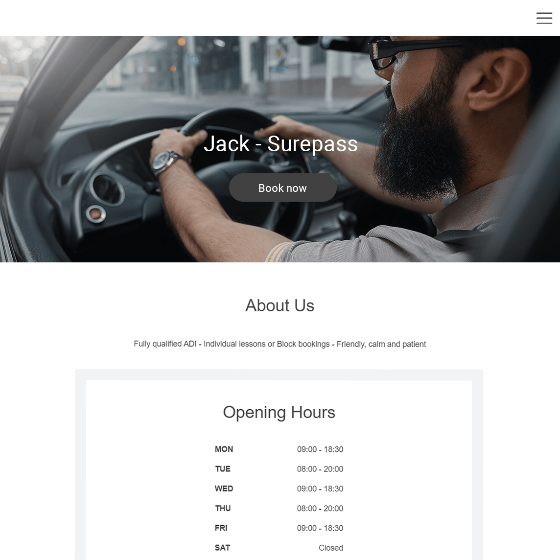 Driving School Scheduling Software SimplyBook me