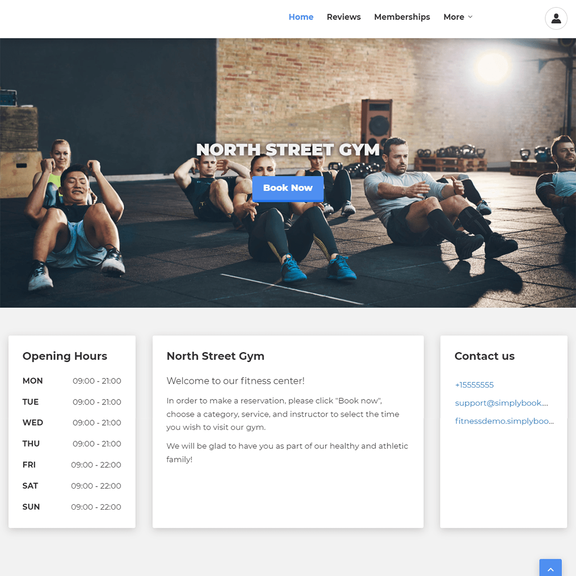 Online Booking System for Personal Trainers