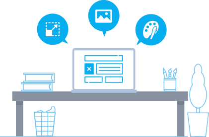 Customize your website image