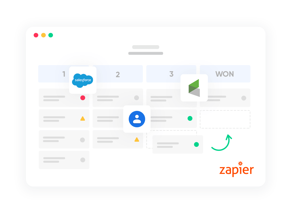 airtable zapier crm interactions integrations