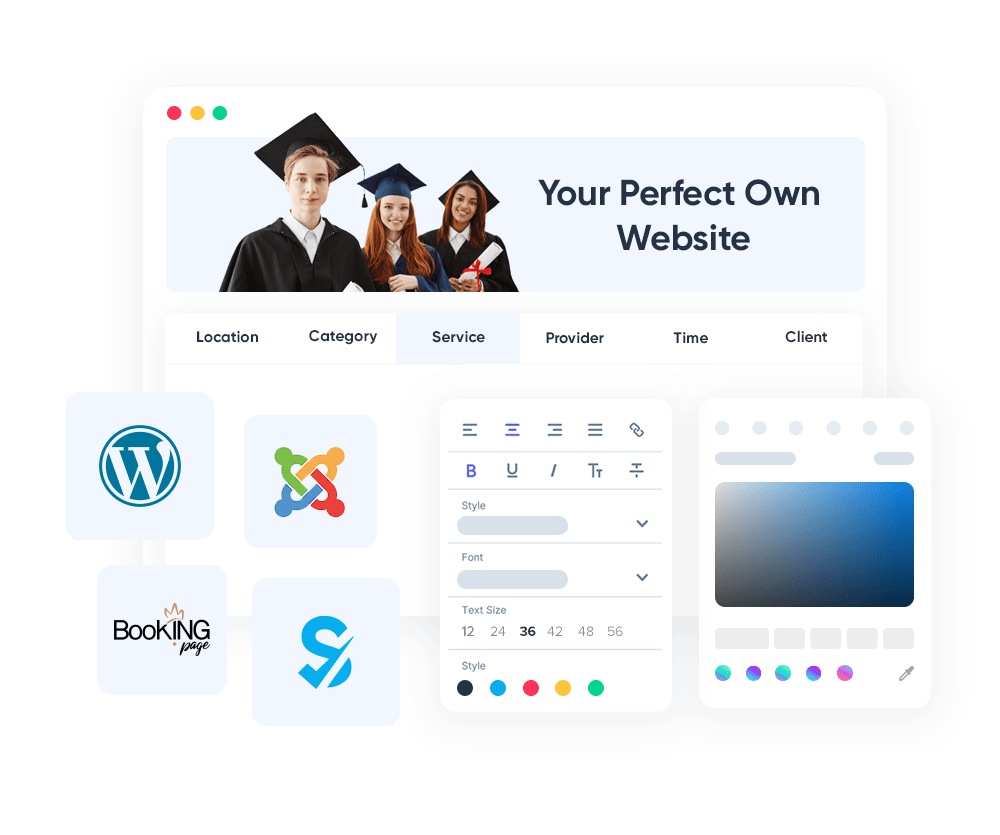 Website Bookings image