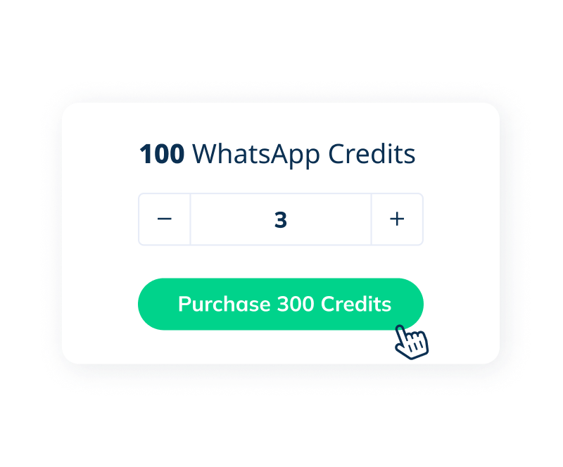 Purchase WhatsApp Credits