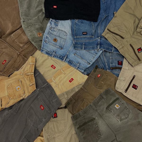 Carhartt, Dickies, Wrangler