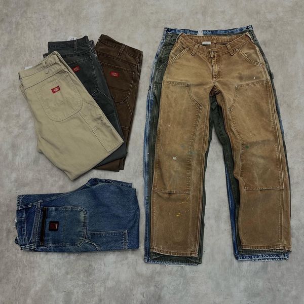 Carhartt, Dickies, Wrangler