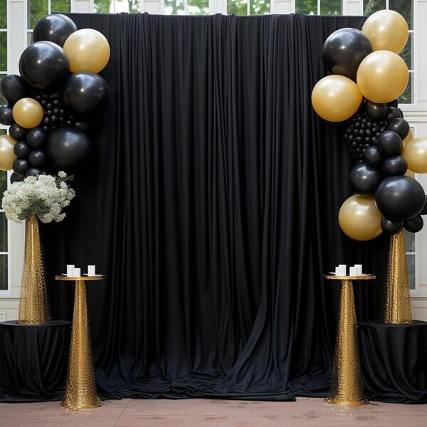 Soft, flowing drapes that bring elegance and charm to any backdrop. Perfect for adding a dreamy, romantic touch to your setup.