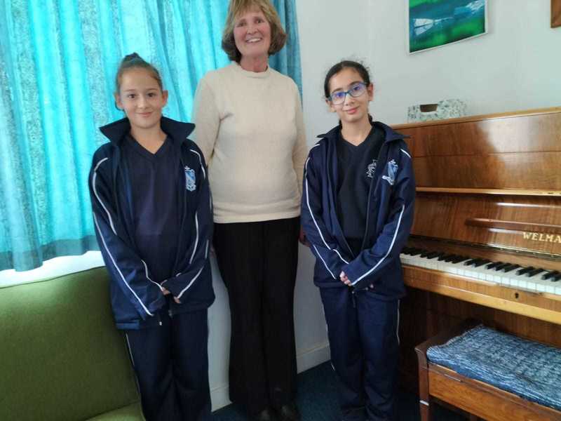 Trinity Piano Exam Result: 
Janessa Figueria (Grade 6) passed her Initial Piano exam with Merit.
Karina Figueria (Grade 6) passed her Grade 1 Piano exam.