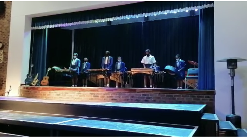 One of the Primary school Marimba bands
