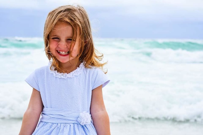 At the Beach - Family Photography