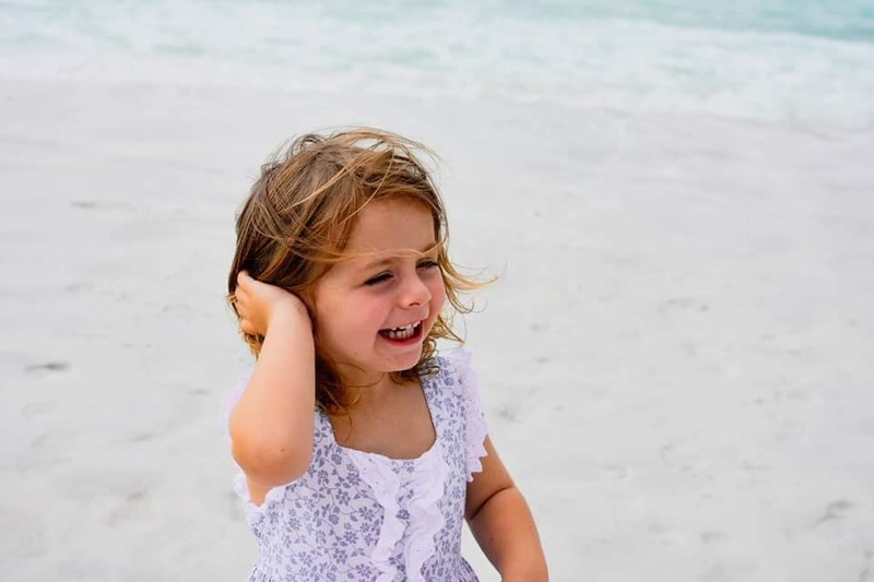 At the Beach - Family Photography