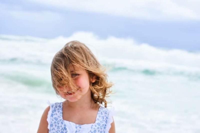 At the Beach - Family Photography