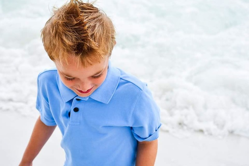 At the Beach - Family Photography