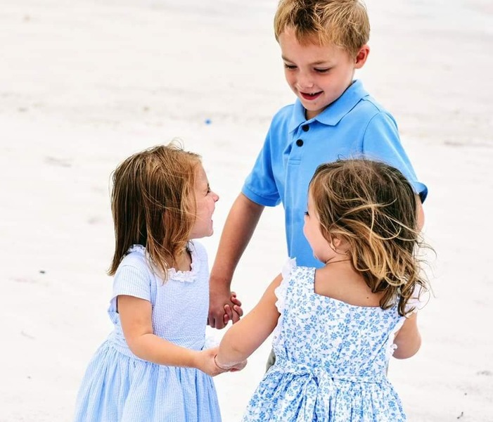 At the Beach - Family Photography