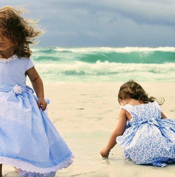 At the Beach - Family Photography