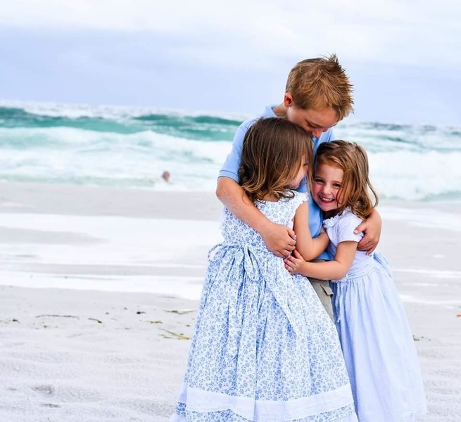 At the Beach - Family Photography