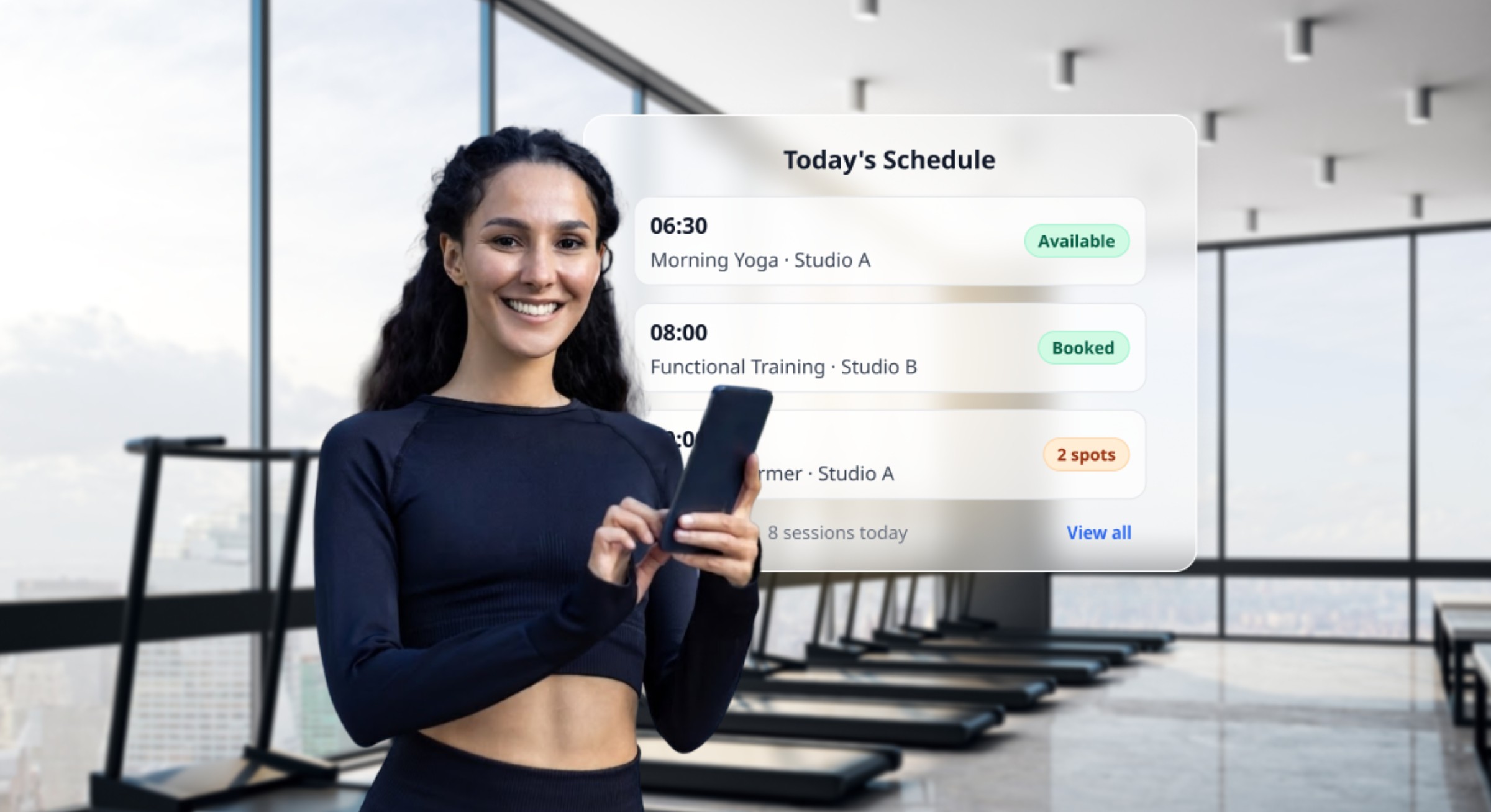Online rezervace pro osobní trenéry, fitness centra a studia