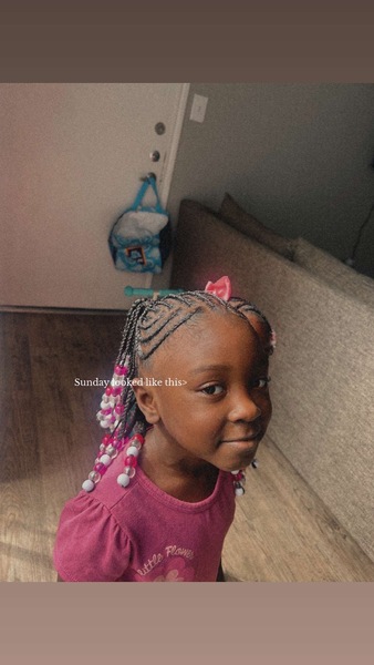 Natural Kid Braids