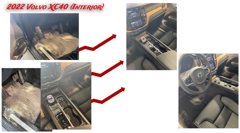  Unlocking Volvo XC40's Interior Beauty. Detailing Excellence in Every Detail.