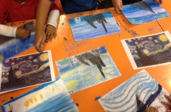 Starry Night Pastels