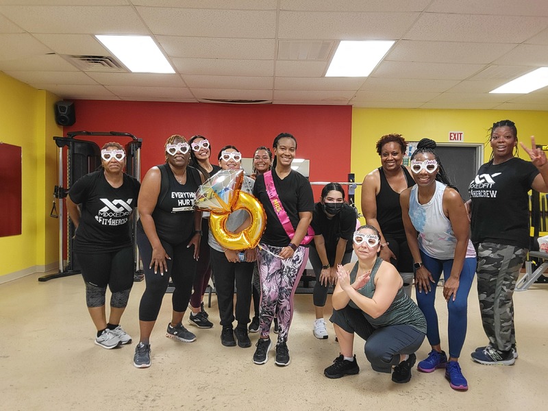 Celebrating Felicia's engagement! Congratulations