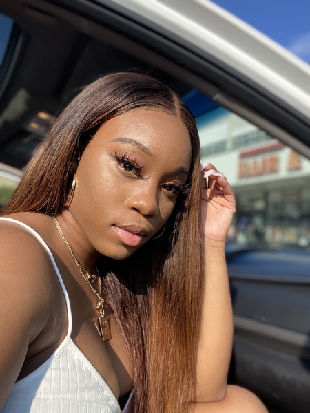 This is a custom colored wig. 