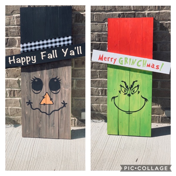 Reversible Scarecrow/Grinch