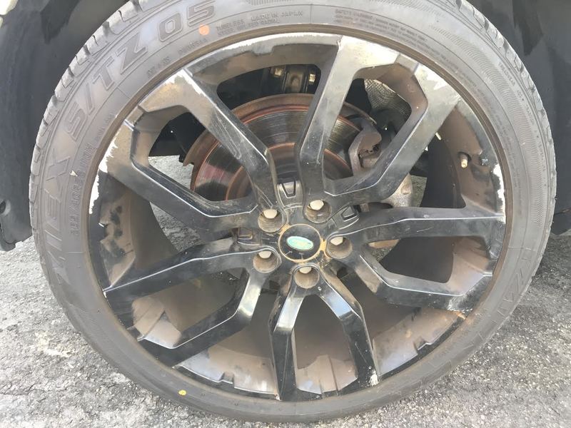 Range Rover Rims (Before)