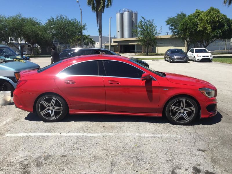 Benz Sedan (Before) $25