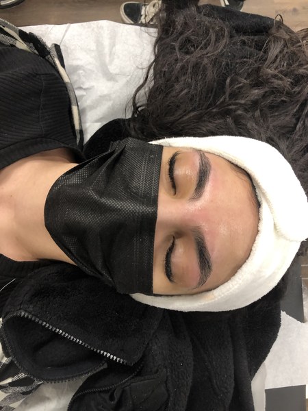 Eyebrow Wax on returning client
