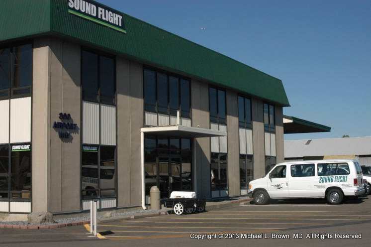 Sound Flight Ramp at SE Corner of KRNT