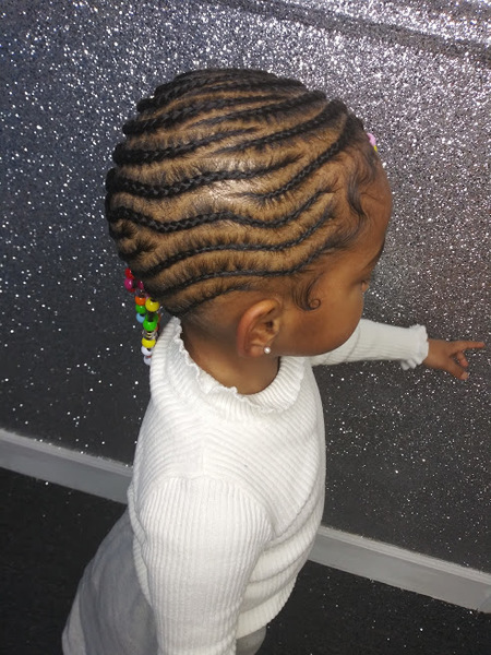 KIds Ntural Lemonade Braids