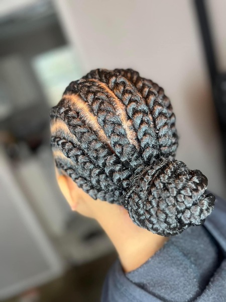 Feed in braids 