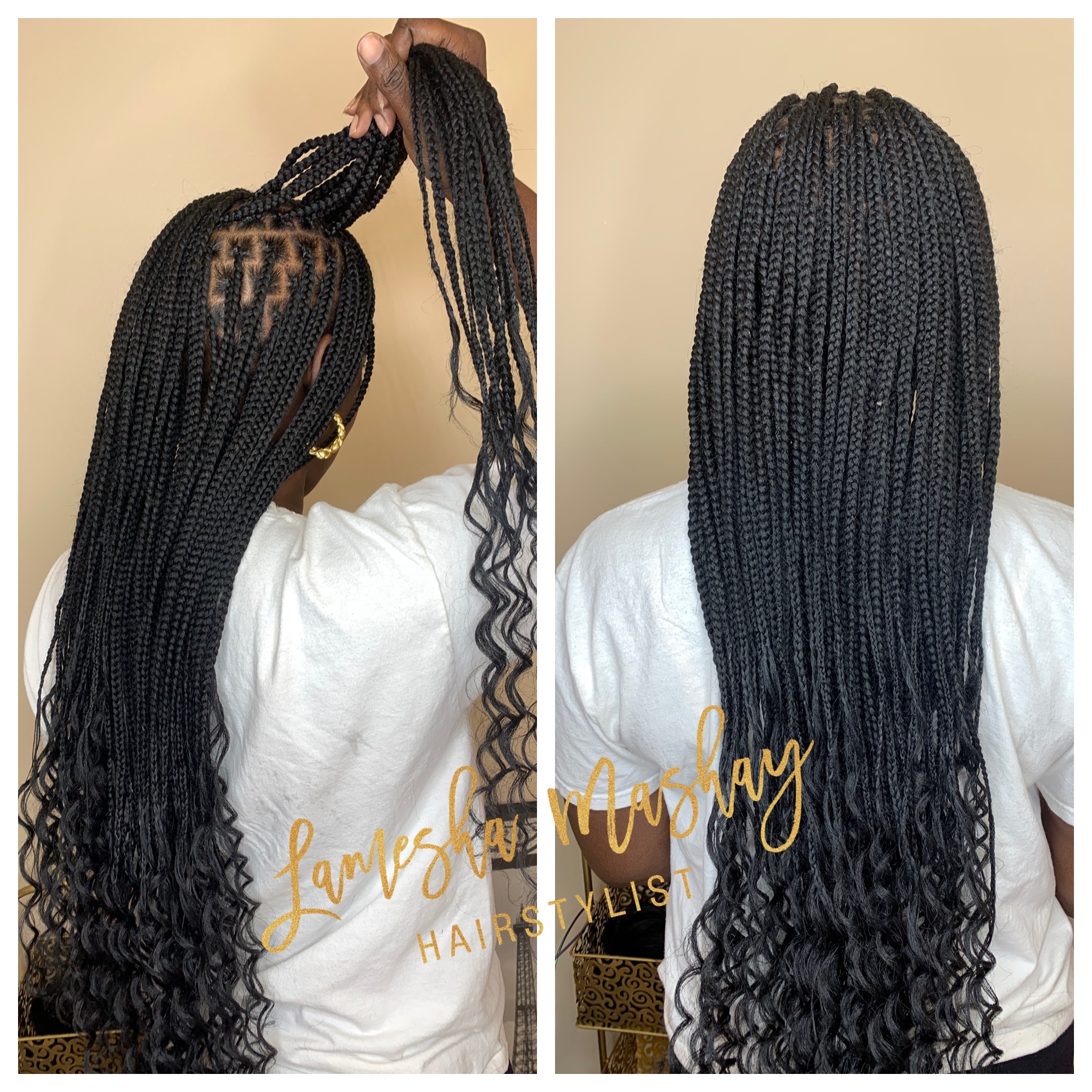 Featured image of post Goddess Knotless Braids With Curly Ends / Knotless braids are trending right now!