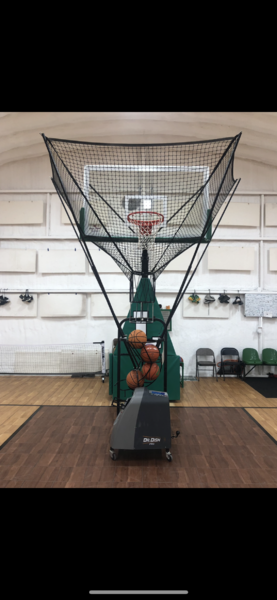 Dr. Dish shooting machine. 