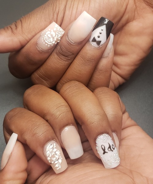- Bridal Wedding Nails -