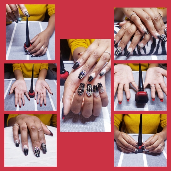 - Red Bottom Black Carpet -