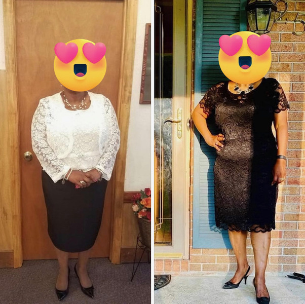 Left (before) and Right (after) 1 round of Standard SBL. 
**Note - individual results do vary and is based on participation and level of commitment**