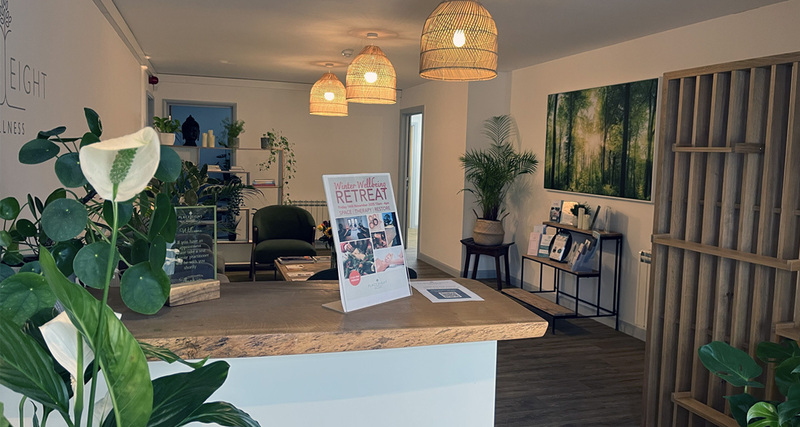 Comfortable seating in reception