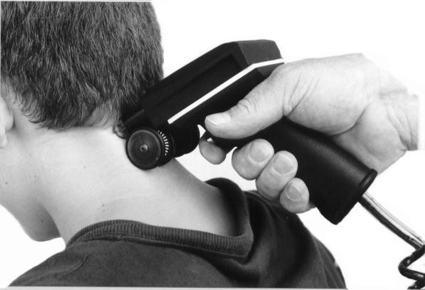 digital paraspinal thermal scan on patient with Titron unit