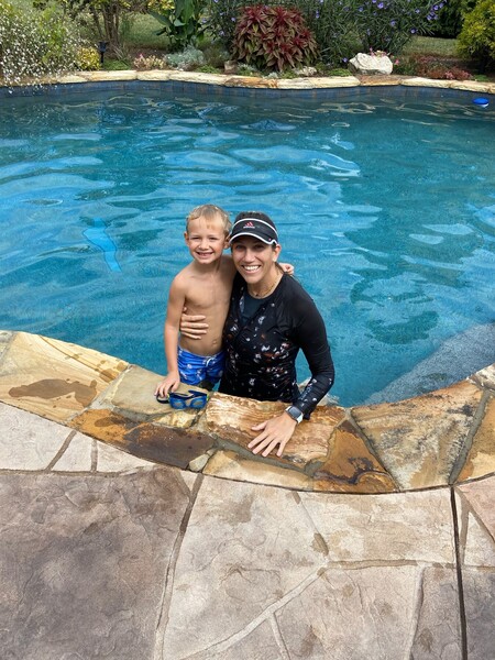 Sweetest kid EVER!  Maybe Most Improved too!  It's SO much fun watching skills & confidence grow!