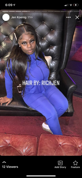 Wig revival... Wig detangled,straightened and installed by RichJen