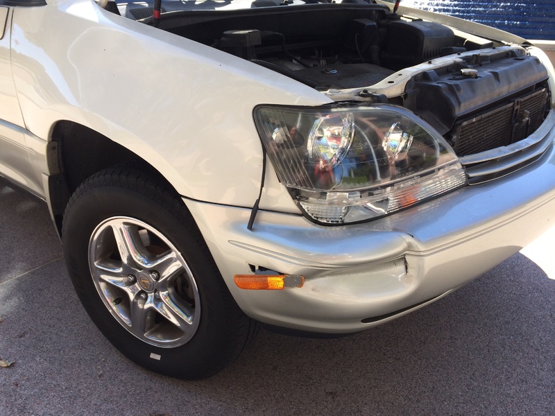 Damaged Bumper (Before)