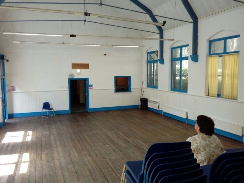 View of all from the stage