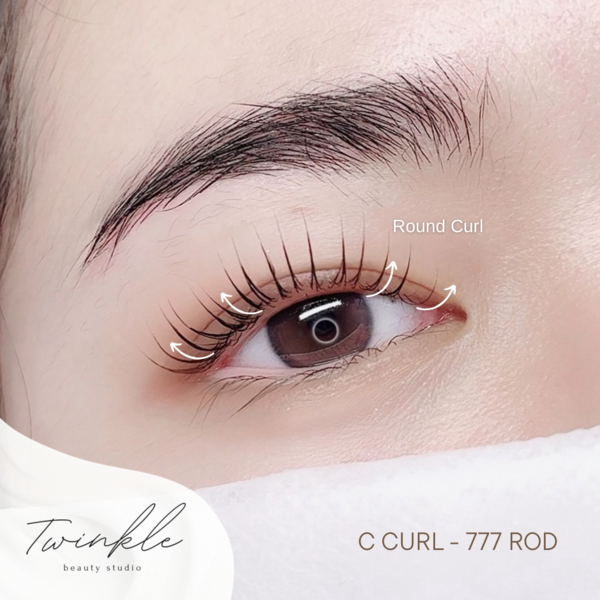 1:1 customised lash lift suited for you! ???? Our famous curl - 777 Rod!