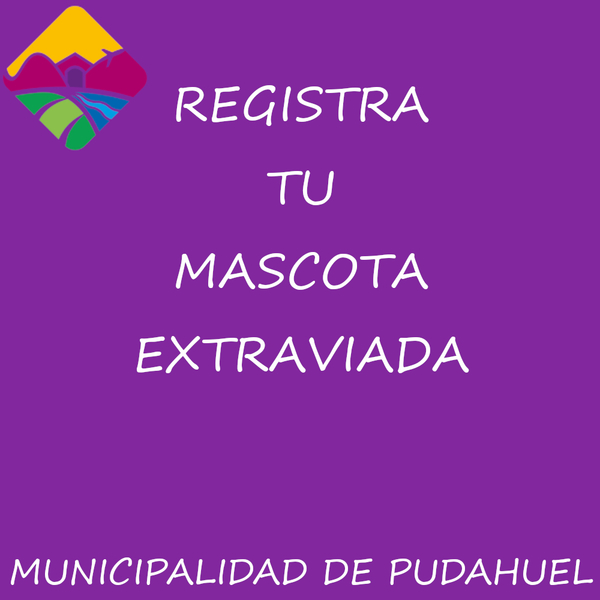 Estimad@ Vecin@ de Pudahuel, para solicitar registro de su mascota extraviada en este sitio web, favor llenar el siguiente formulario de contacto:

<A HREF="https://forms.gle/yLmSqLDsUzxfhi4C9" style="color:#78288C;">PRESIONA AQUI</A>