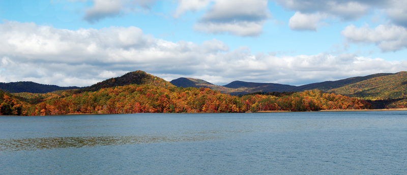 The reservoir at Carvins Cove impounds up to 6.5-billion gallons of water and serves as the primary drinking water source for the Roanoke Valley.  Paddling and boating (10hp motors or less) are permitted on the reservoir.  Boating pass purchases and required inspections are available at the Boat Landing office on Reservoir Road.