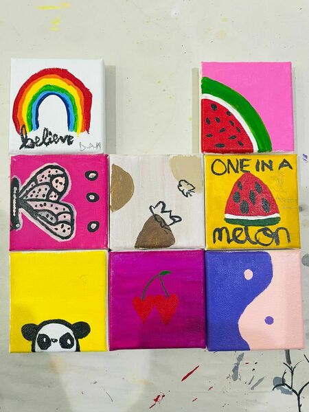 Mini Canvas Painting